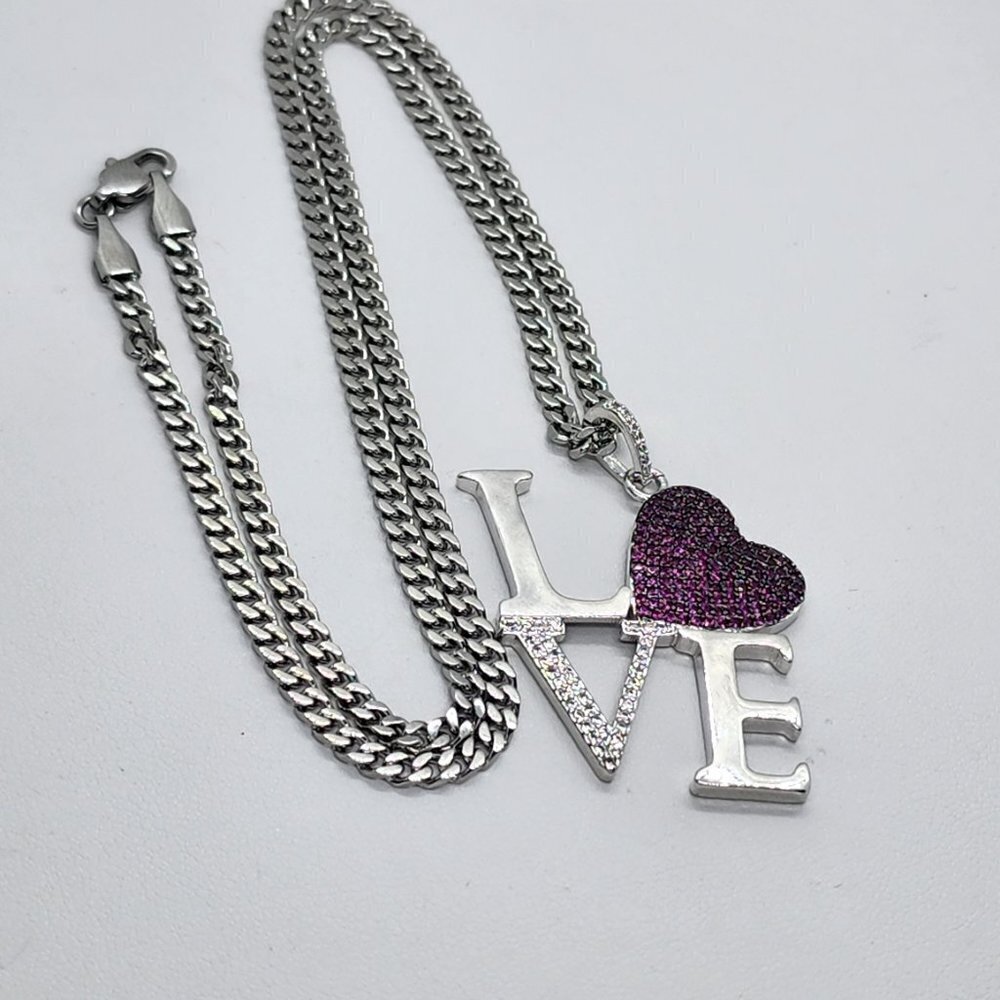 Brand New Love Heart Necklace